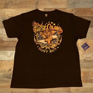 4th Fourth Of July American Flag USA Shirt Holiday Colors Don’t Run Eagle